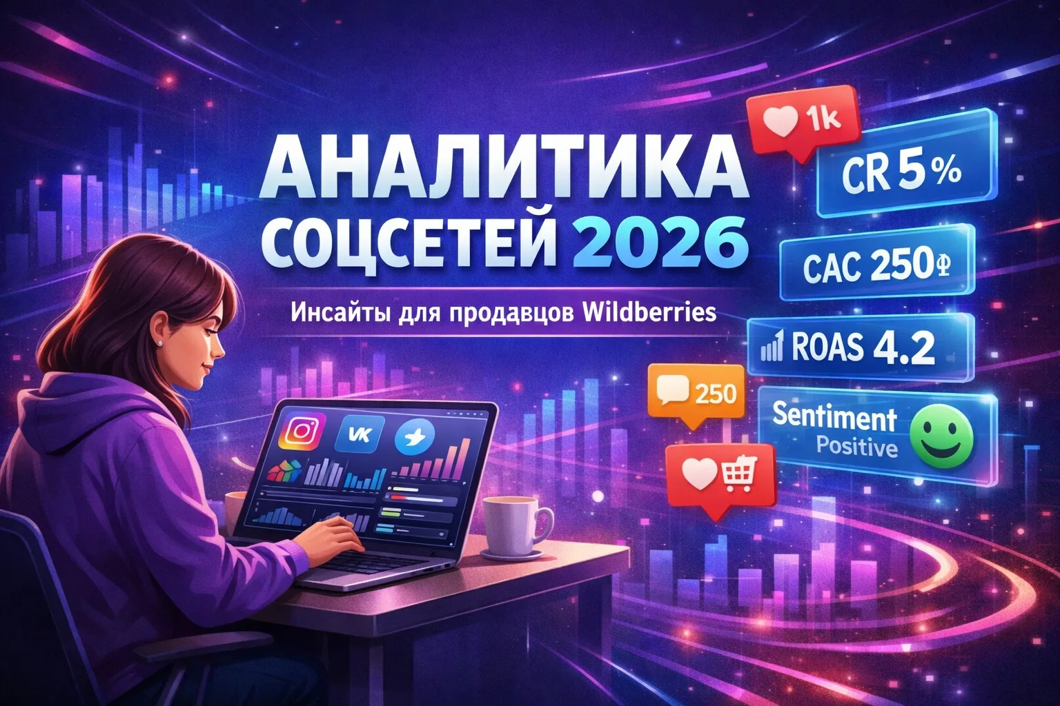Аналитика соцсетей в 2026: инсайты для продавцов WB