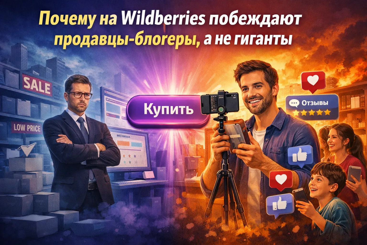Почему на Wildberries побеждают продавцы-блогеры, а не гиганты